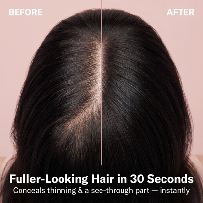 CrownFill — Instant Hair Thickening Fibers.