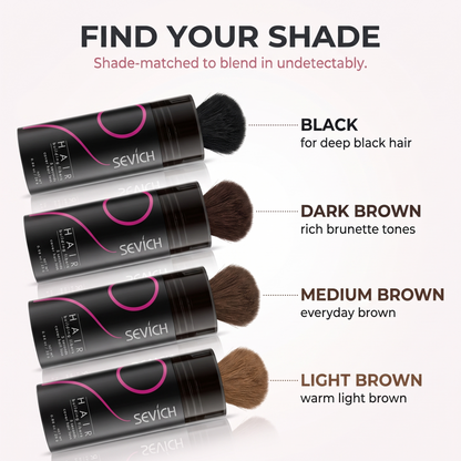 CrownFill — Instant Hair Thickening Fibers.