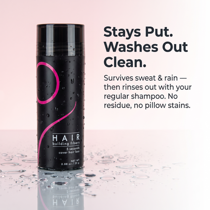 CrownFill — Instant Hair Thickening Fibers.